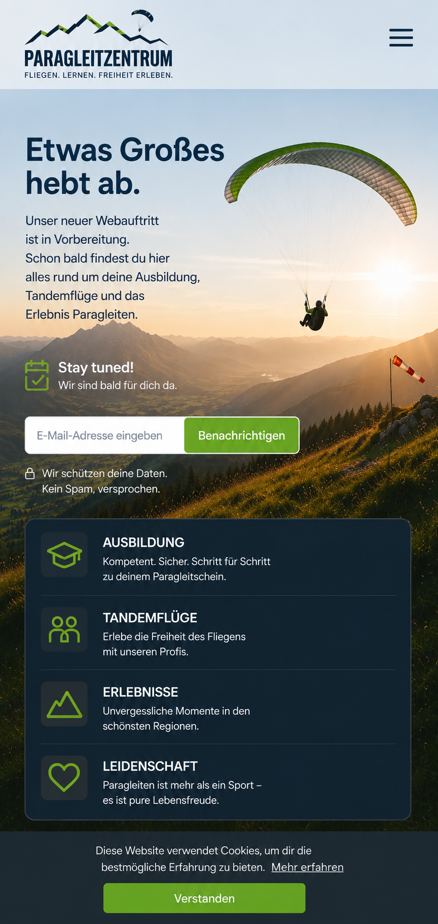 Mobile Ansicht